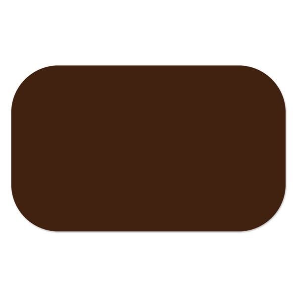 Ergomat 3.5in x 9.5in DuraStripe Xtreme Round Strip Brown, 36PK DSX-STRIP-3.5x9.5R-BR-KIT - main